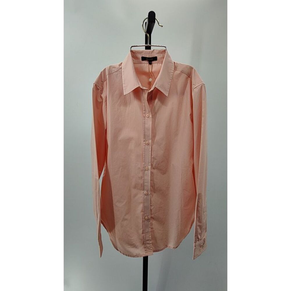 Quince Peach Button-Up Shirt